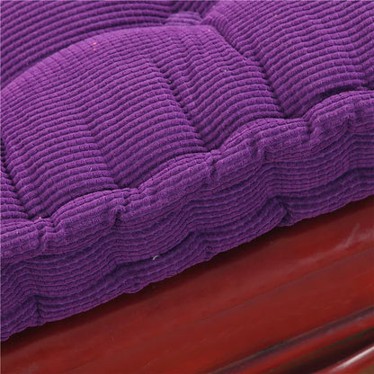 DecorBites™ Indoor Bench Seat Cushion for Backrest Chair Sofa - Thick and Long Pad