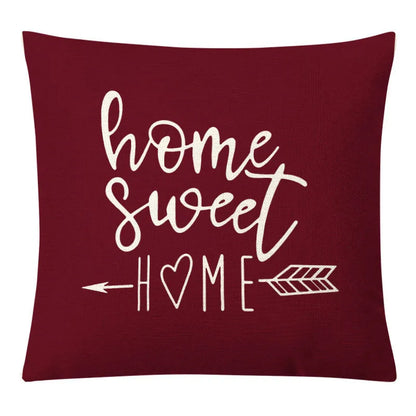 غطاء وسادة من الكتان الأصفر الهندسي من DecorBites™ للديكور العصري 45×45 سم