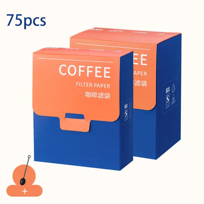 Decorbites™ Kaffeefilterbeutel: Einweg-Hängeohrfilter für Espresso-Kaffee