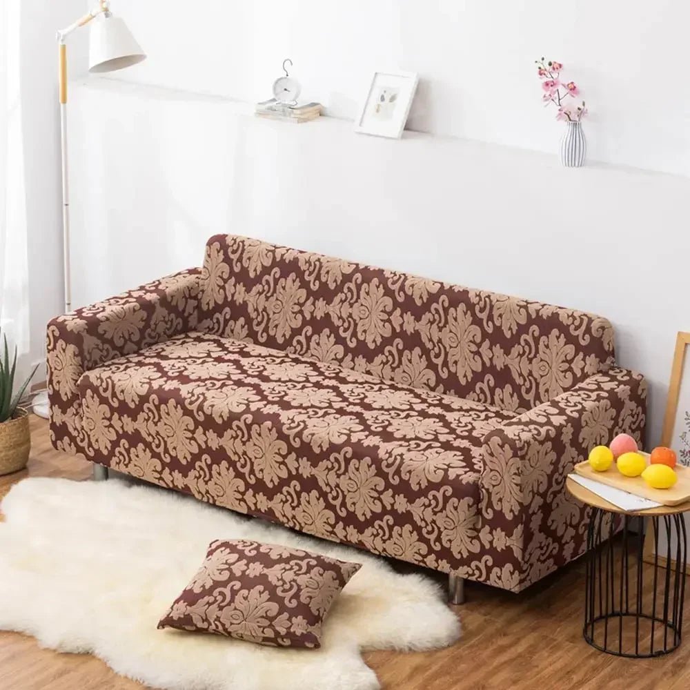 غطاء أريكة سميك من DecorBites™ بتصميم ثلاثي الأبعاد - غطاء أريكة مطاطي من الإسباندكس