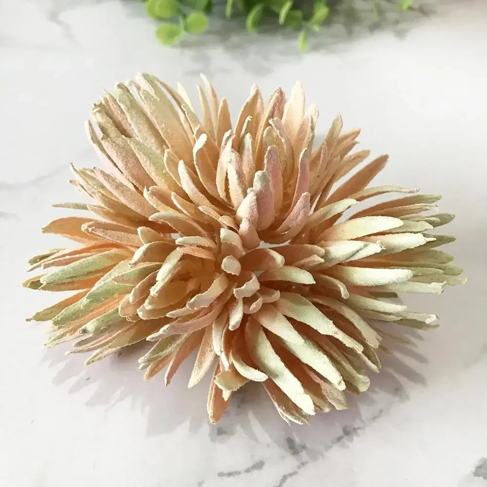 DecorBites™ Gold Hybrid Flower Cherry Stamen Berries Bundle for DIY Decor