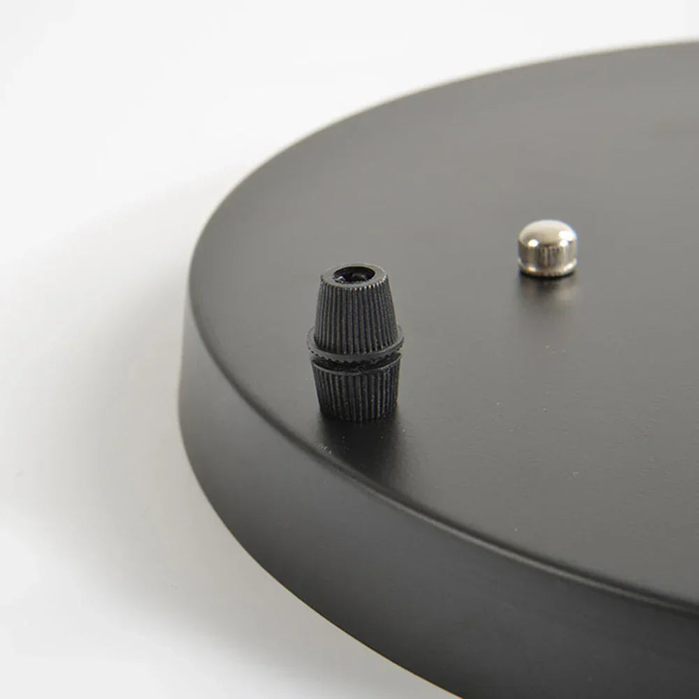 DecorBites™ Ceiling-Mounted Base Canopy Plate Chandelier Pendant Light 3 Heads Lighting