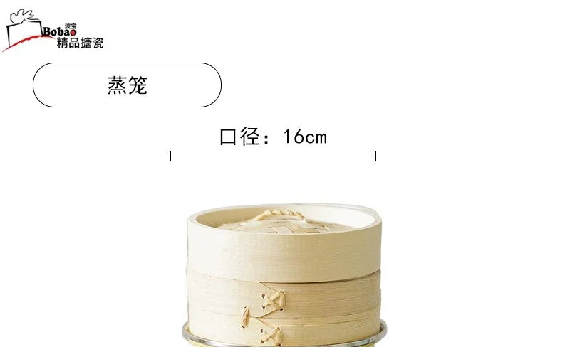 DecorBites™ Enamel Stock Pot with Lid, 1.5L Multi-Purpose Cooking Pot for Kitchen Soups and Porridge