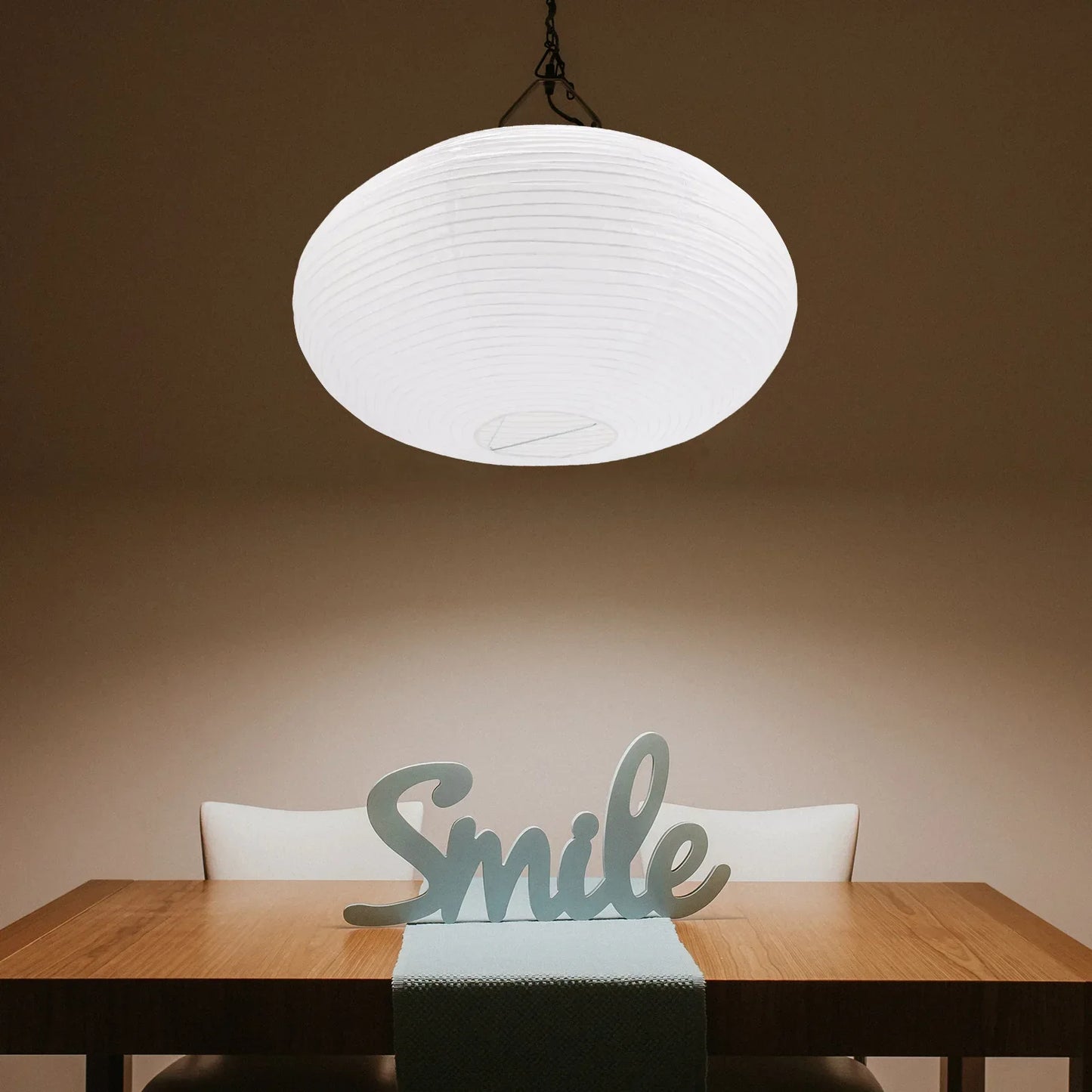 DecorBites™ Elegant Column Floor Lamp with Rice Paper Shade for Living Room