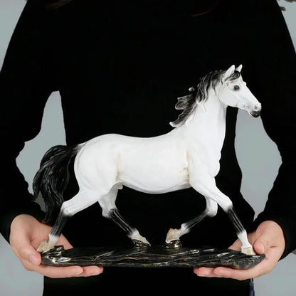 DecorBites™ Elegant Horse Resin Statue for Home Office Decor