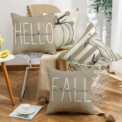 Jorunn - Pumpkin Pillowcases Fall Decor Sale Bedroom Decor Fall Home Decor Fall Decor 2023