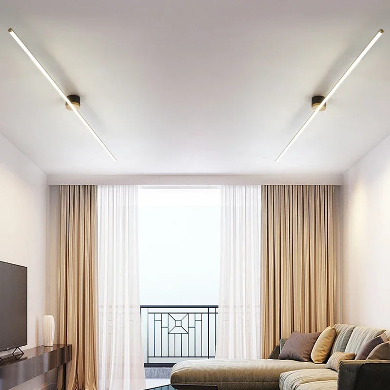 DecorBites™ LED Strip Ceiling Light: Modern, Simple, Stylish Indoor Lighting for Home, Bedroom, Hallway