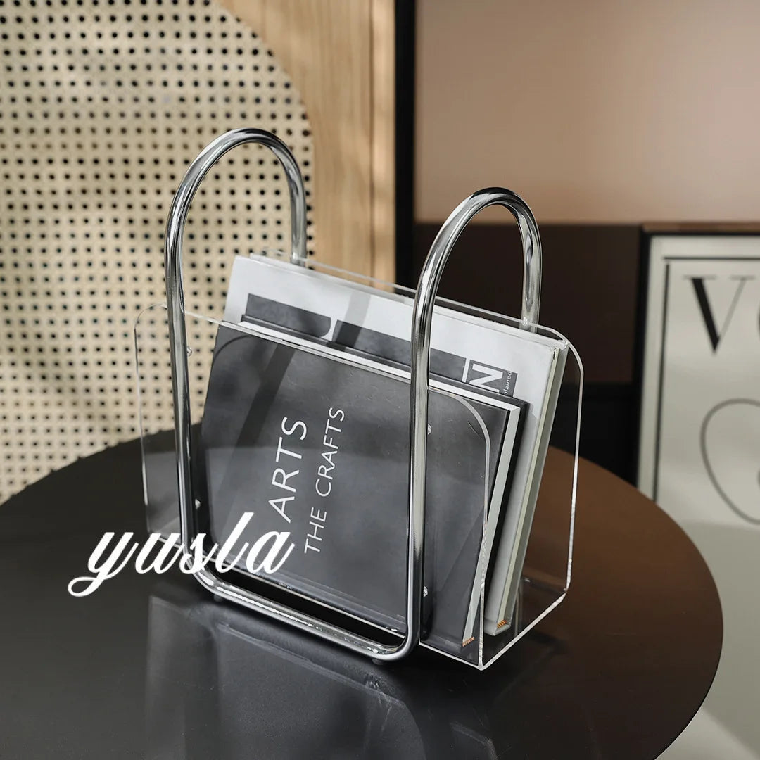 DecorBites™ Desktop Bookshelf Organizer for Home Office Decoration