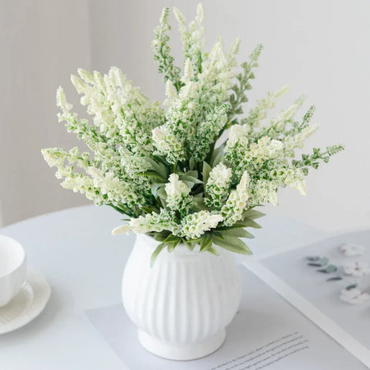 DecorBites™ Lavender Foam Flower Family Room Vase Wedding Bouquet Garden Rose Arch Decoration