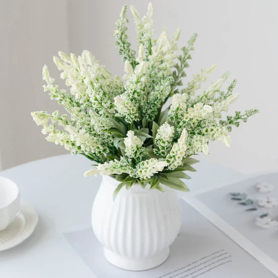 Lavender Foam Flower Bouquet