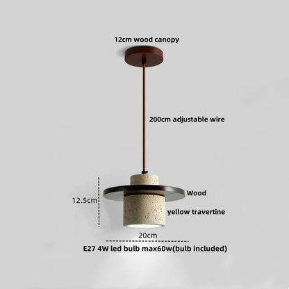 DecorBites™ Cave Stone LED Pendant Lamp - Nordic Modern Hanging Light