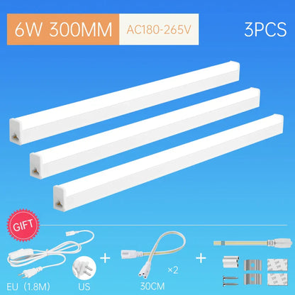 DecorBites™ LED Tube Fixture Lamp Light 220V for Living Room Lighting