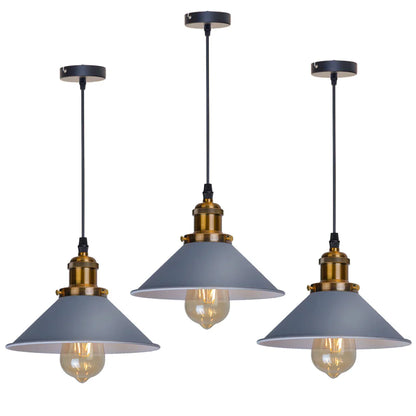 DecorBites™ Industrial Retro LED Hanging Chandelier Pendant Light for Home Dining, Bar, and Restaurant Décor
