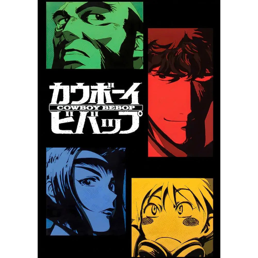 DecorBites™ Retro Cowboy Bebop Anime Poster for Home Decor