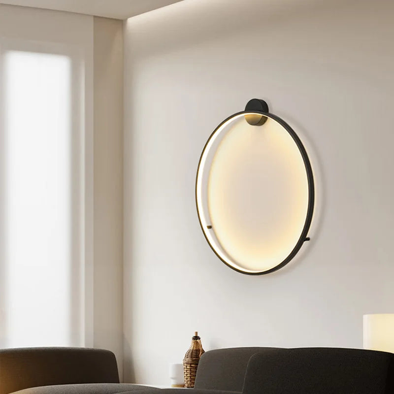 DecorBites™ LED Wall Lights for Modern Circle Decor in Bedroom, Living Room, Restaurant