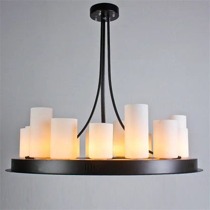DecorBites™ Glass LED Chandelier - Stylish Lighting for Home Decor & Dining Room