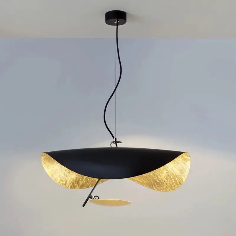 DecorBites™ LED Saucer Ceiling Chandelier: Modern & Atmospheric Living Room Pendant Light