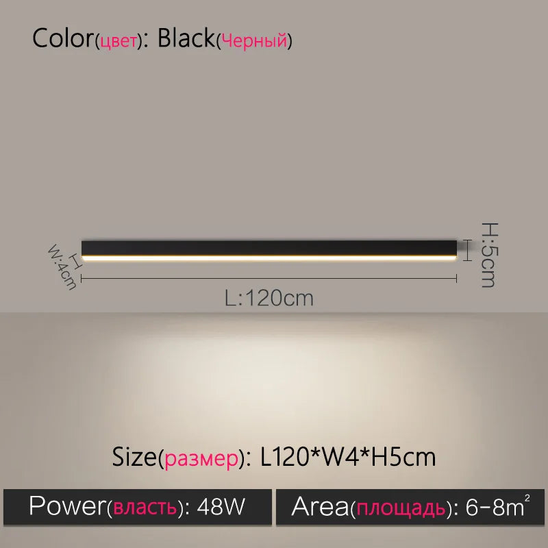 DecorBites™ LED Ceiling Lamp | Modern Nordic Lighting for Living Room, Kitchen, Bedroom & Office