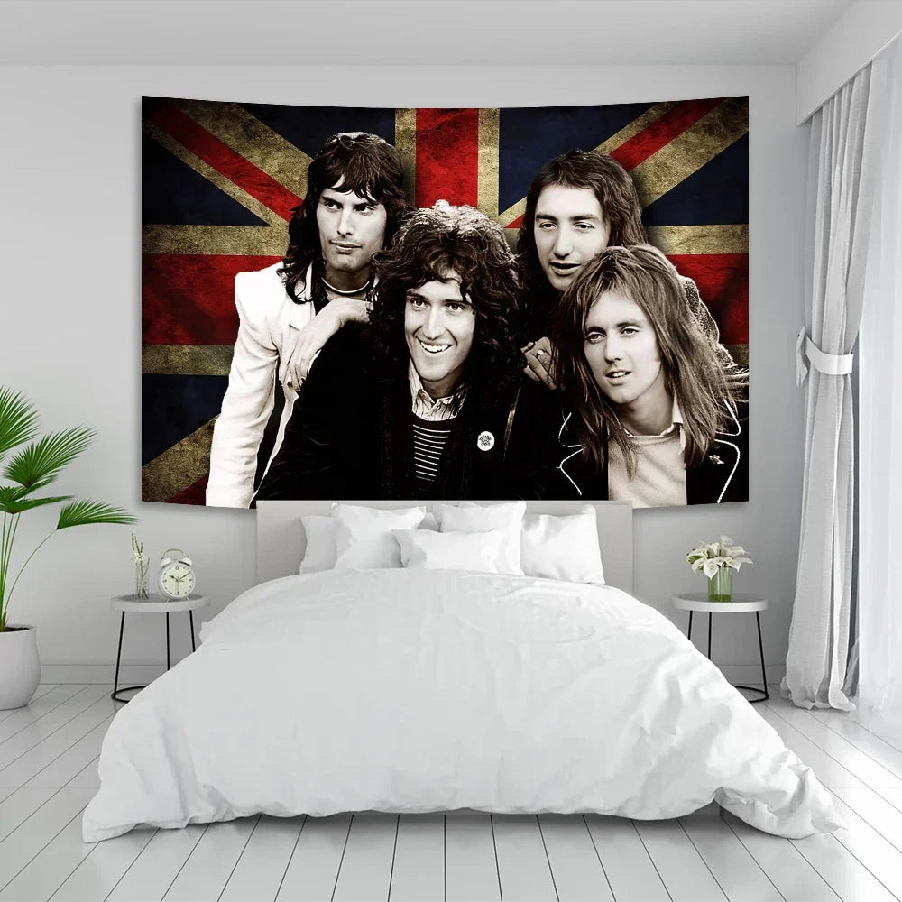 Decobites Tapestry Queens Legendary Singer Wall Hanging Sheets