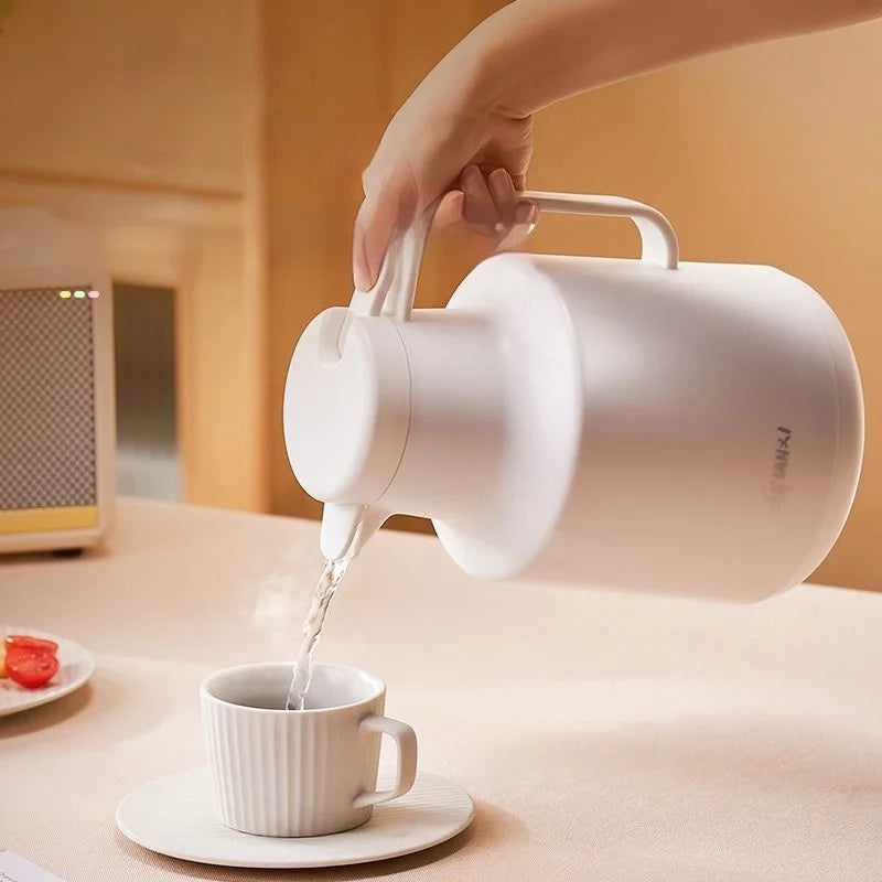 ديكوربايتس™ 1.5 لتر - بطانة زجاجية عازلة للحرارة لإبريق القهوة المفرغ - سعة كبيرة