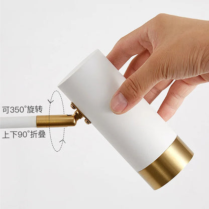 مصباح حائطي DecorBites™‎ قابل للتعديل بذراع متأرجح LED من طراز Nordic Sconce بجانب السرير