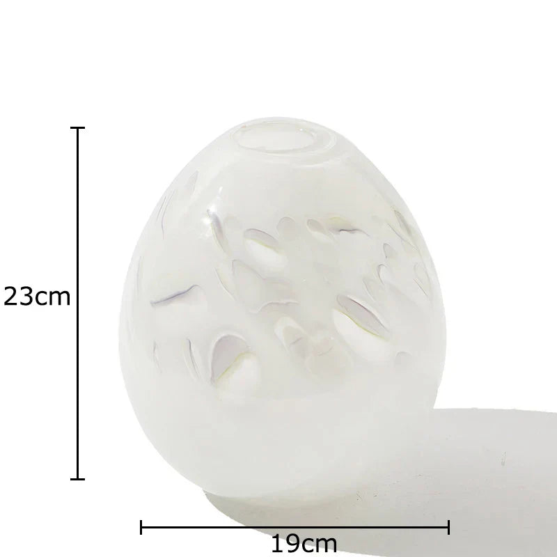 DecorBites™ Glass Vase: Hydroponic Flower Pot for Elegant Table Decor