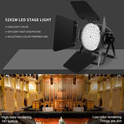 Decorbites™ Große Bär LED-Par-Lichter für Bühnen-Shows, Konzerte und Partys