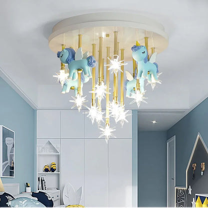 DecorBites™ Anime Animal Ceiling Light for Kids' Room Decor