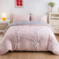 Decobites Plum Blossom Double Duvet Cover Set Queen Size Soft Skin Friendly