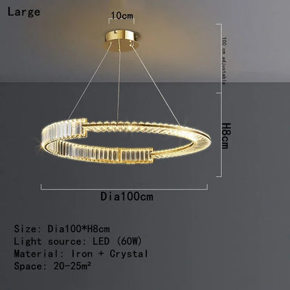 Lámpara de techo LED de cristal DecorBites™ 2025: Elegante luz de techo para el hogar, hoteles y cocinas.