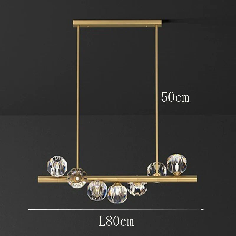 DecorBites™ LED Pendant Light Chandeliers for Modern Living & Dining Room Lighting