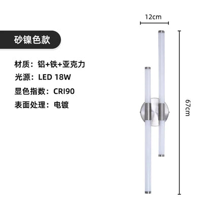 DecorBites™ LED Acrylic Wall Sconce for Modern Indoor Lighting in Living Room and Bathroom