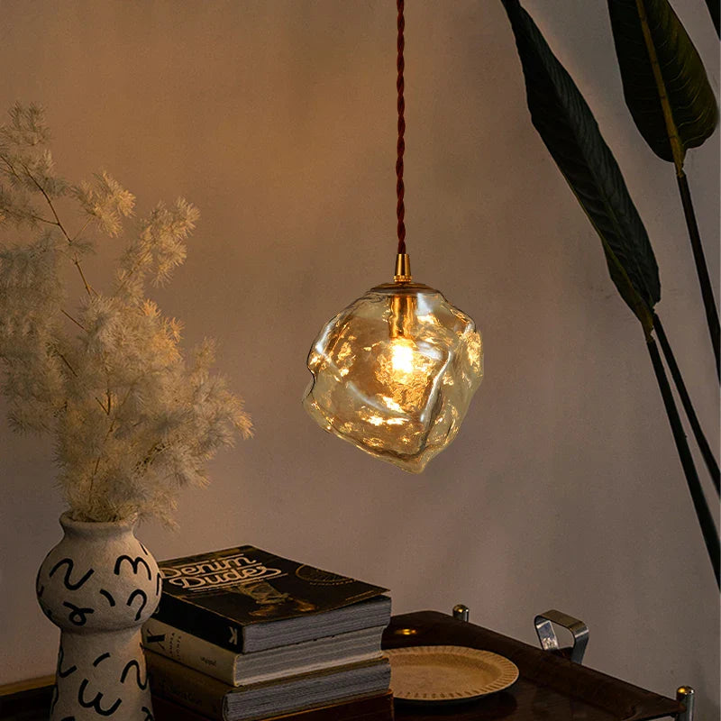 Lava Glass Vintage Pendant Light