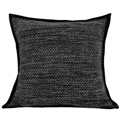 DecorBites™ Luxe Linen Blend Cushion Covers 50x50cm Square Pillow Case Set