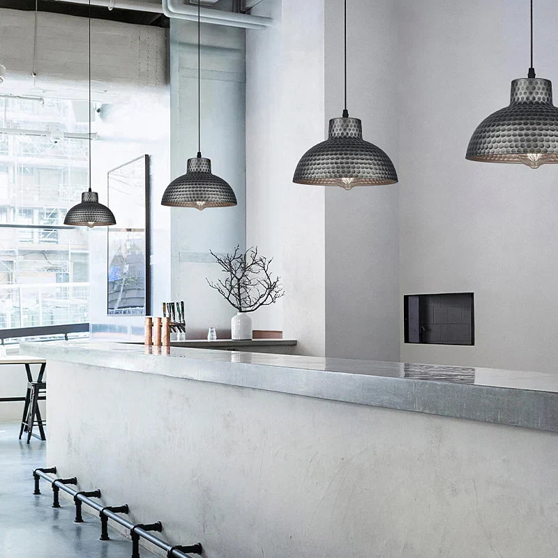 Decorbites™ Industrielle Hängelampe Weiß Vintage-Kronleuchter für Küche und Esszimmer