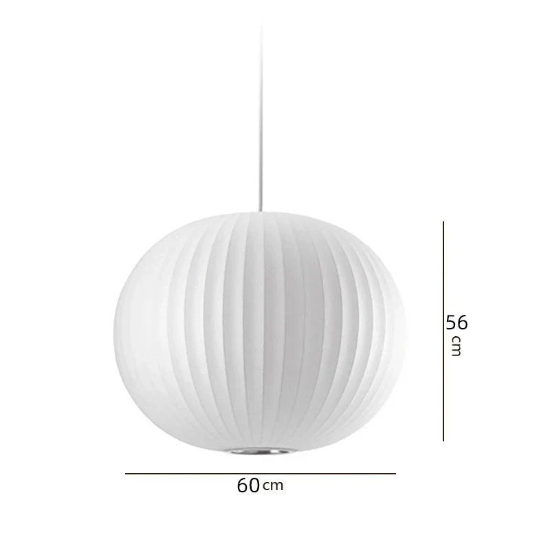 DecorBites™ Bubble Silk Pendant Chandelier for Dining Living Room Kitchen Island & Bedroom