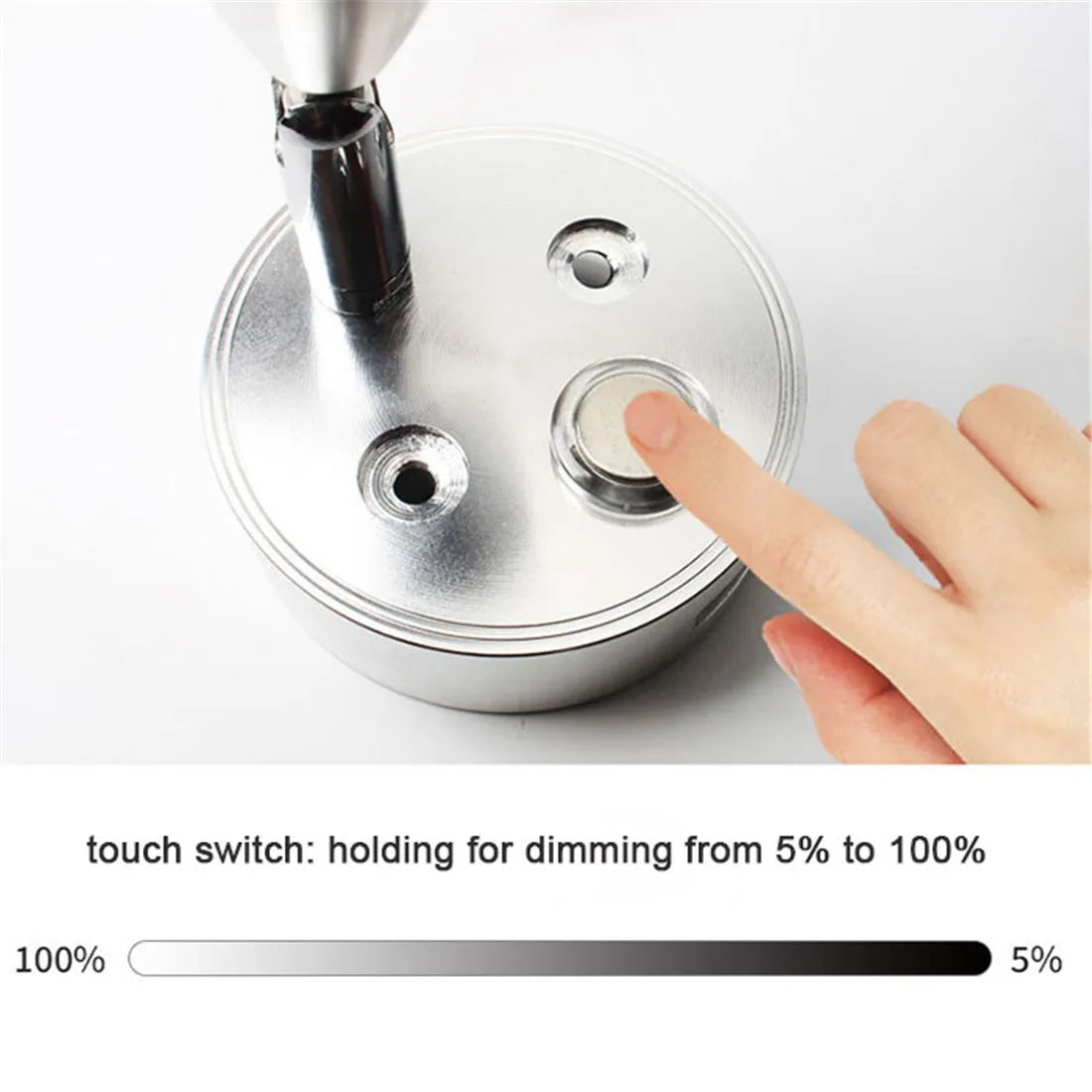 Luces LED DecorBites™ con cargador USB e interruptor de control táctil para vehículos