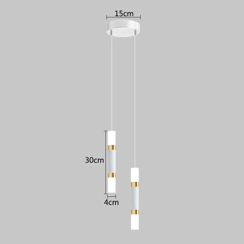 DecorBites™ LED Pendant Light: Modern Indoor Hanging Lamp for Dining Room Living Room Decoration