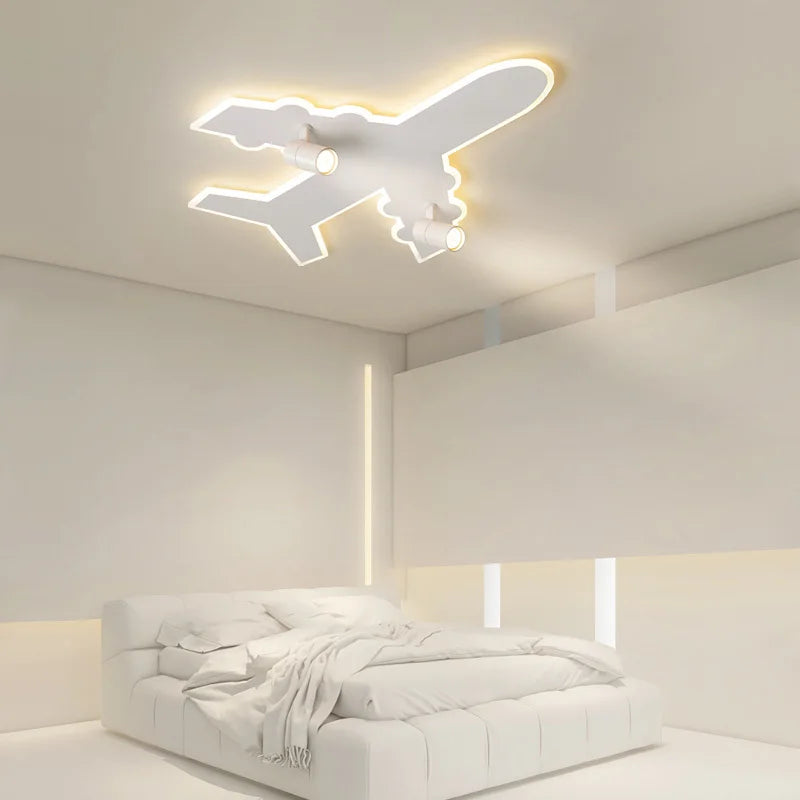 DecorBites™ Kids Ceiling Lights Cartoon Boys Bedroom Creative Eye Protection LED Lighting
