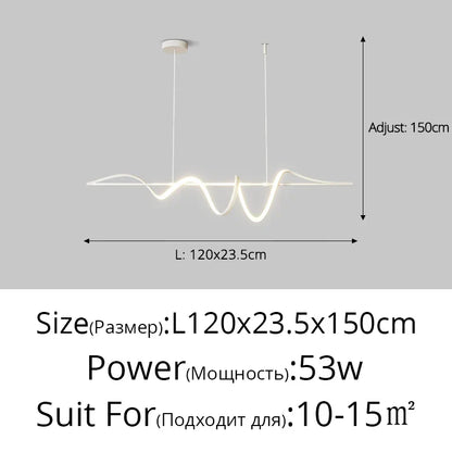 DecorBites™ LED Chandeliers for Modern Living Dining Kitchen Room Lighting Fixtures