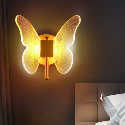 DecorBites™ Butterfly Acrylic LED Chandelier for Bedroom & Home Decor