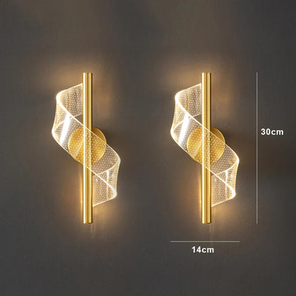 DecorBites™ LED Indoor Wall Sconce Light for Bedroom Living Room Stairs Decoration