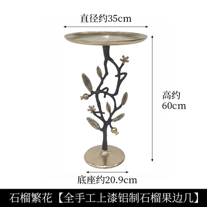 DecorBites™ Brass Bird Side Table - Luxury Living Room Sofa Table for Creative Home Decor