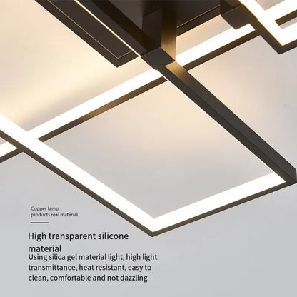 Lámpara de techo LED DecorBites™: Iluminación moderna para salón, comedor y cocina