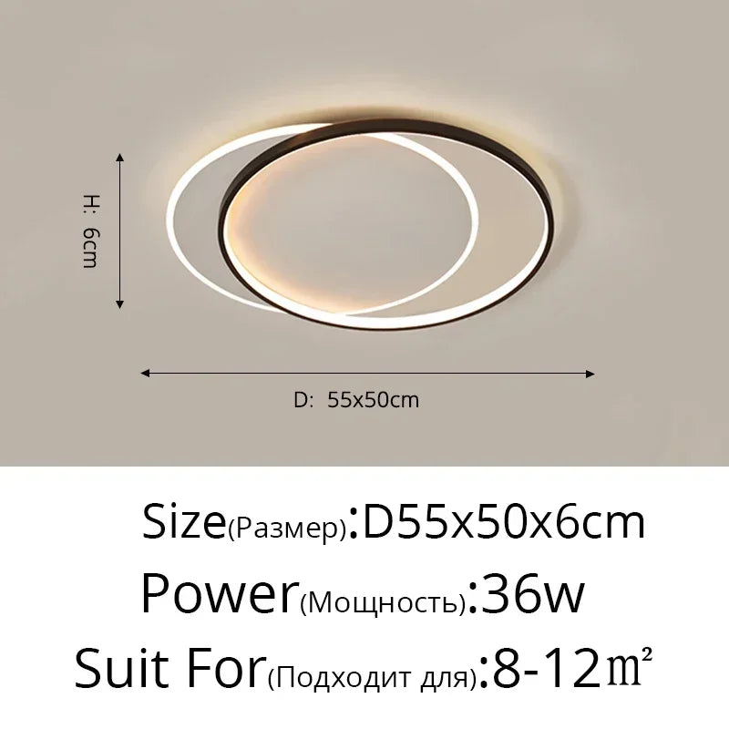 DecorBites™ LED Ceiling Lights for Home Decor Luster Indoor Lighting