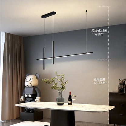DecorBites™ Dimmable LED Pendant Lights: Modern Minimalist Chandelier for Kitchen, Office, Dining Room
