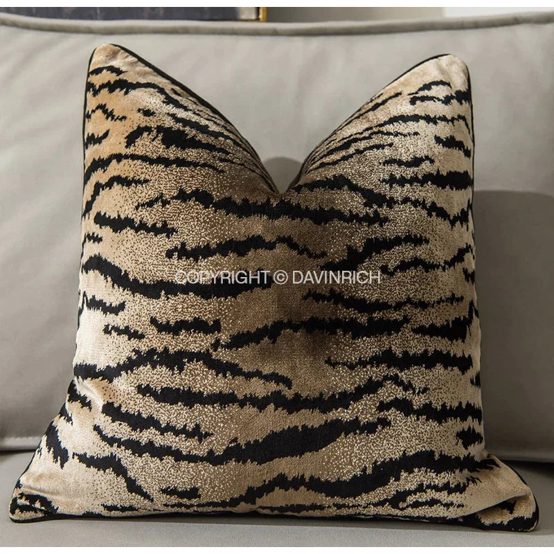 DecorBites™ Leopard Cheetah Print Pillow Covers Modern Accent Cushion Case Home Decor