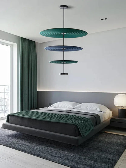 ديكوربايتس™ مصابيح معلقة دائرية من القطن لديكور منزلي عصري بسيط