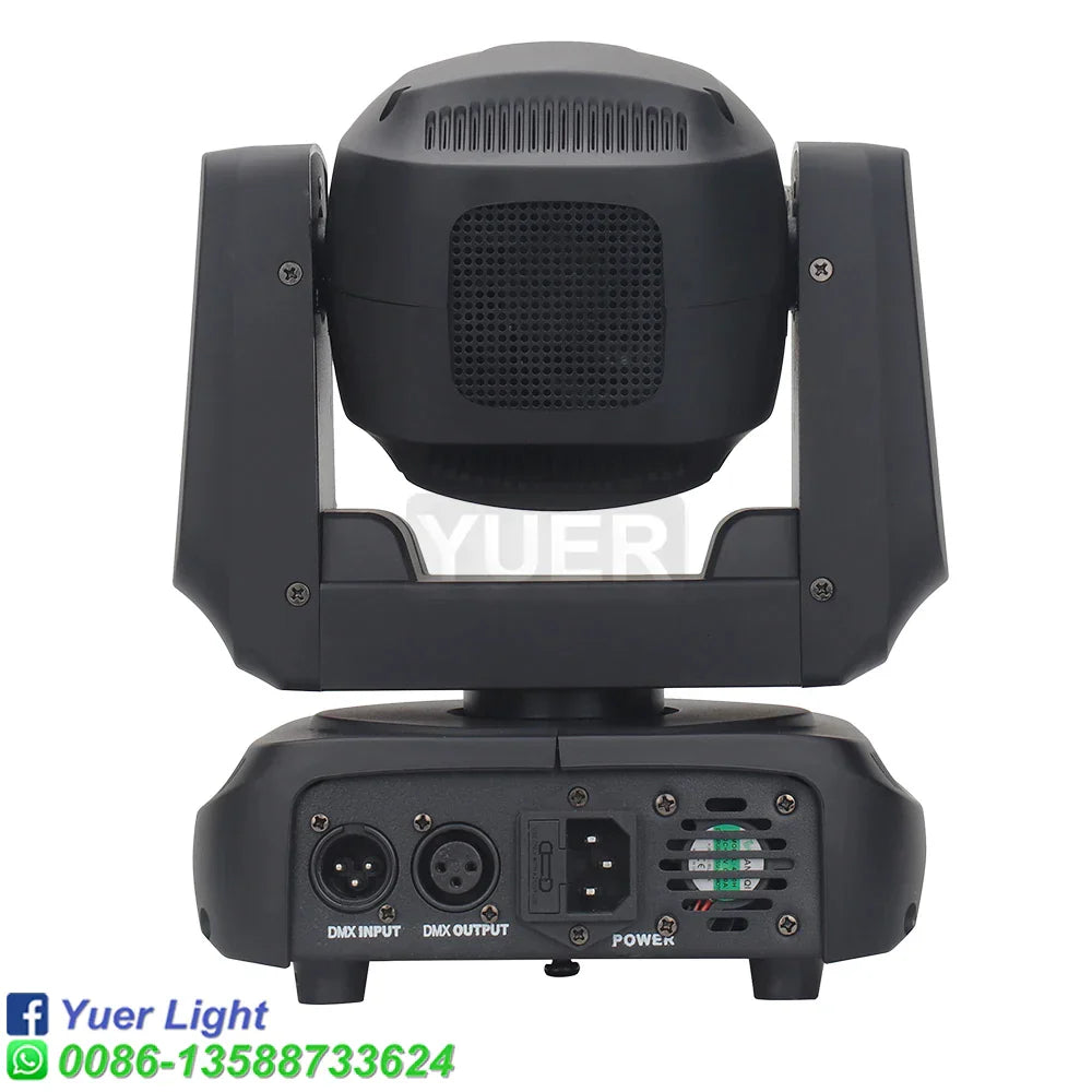 DecorBites™ 100W Mini Beam RGBW 4in1 LED Moving Head Light - DMX Control Disco Spotlight