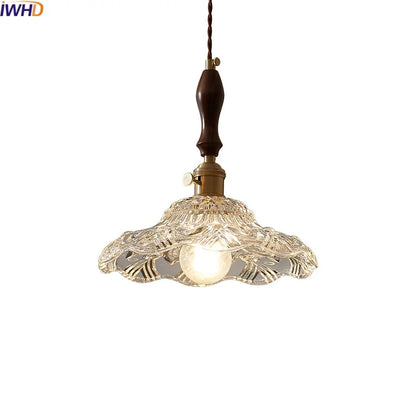 DecorBites™ LED Pendant Lamp Elegant Copper Glass Modern Style Hanging Light Fixtures